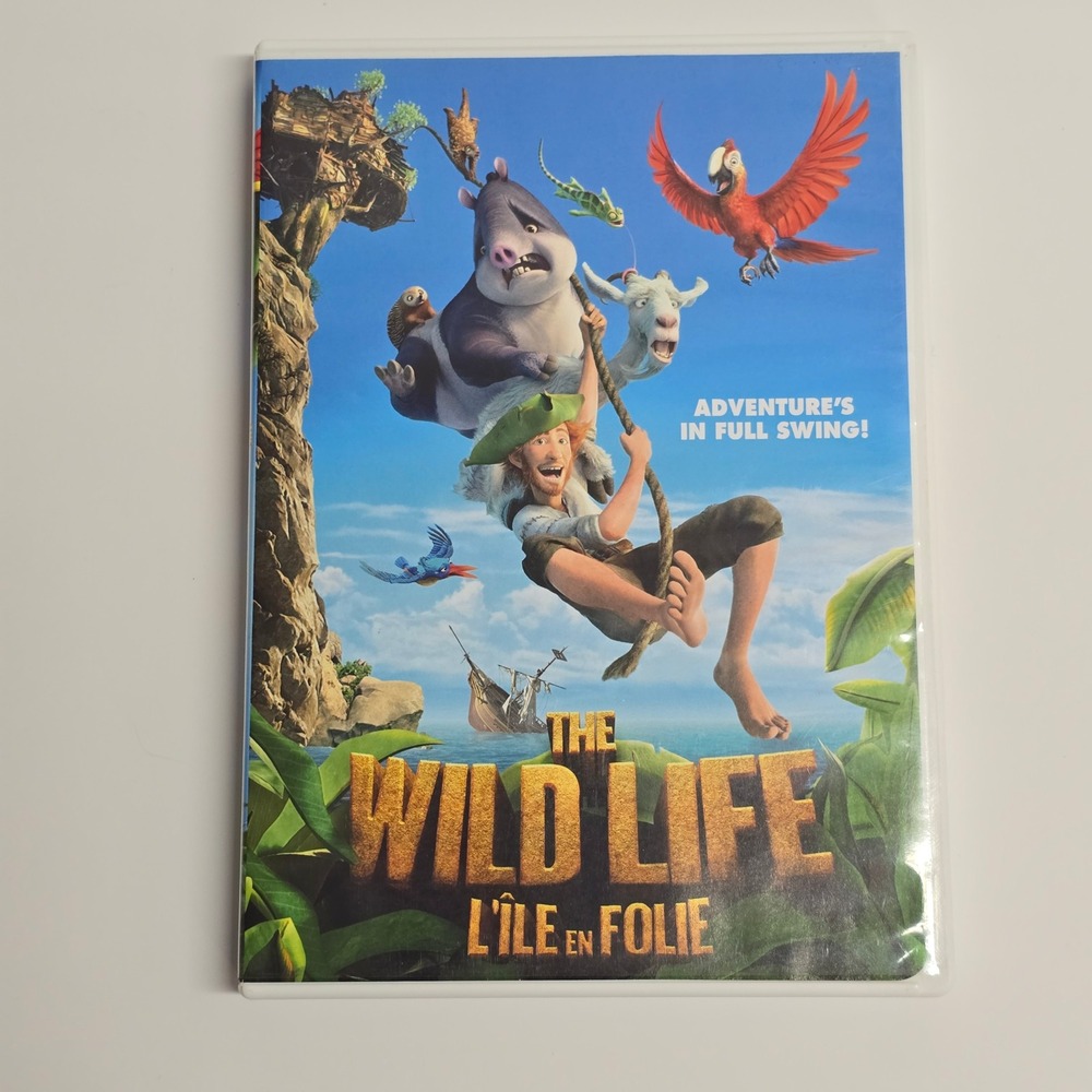 The Wild Life DVD Movie Adventure Animated‎ Family Film Summit Entertainment